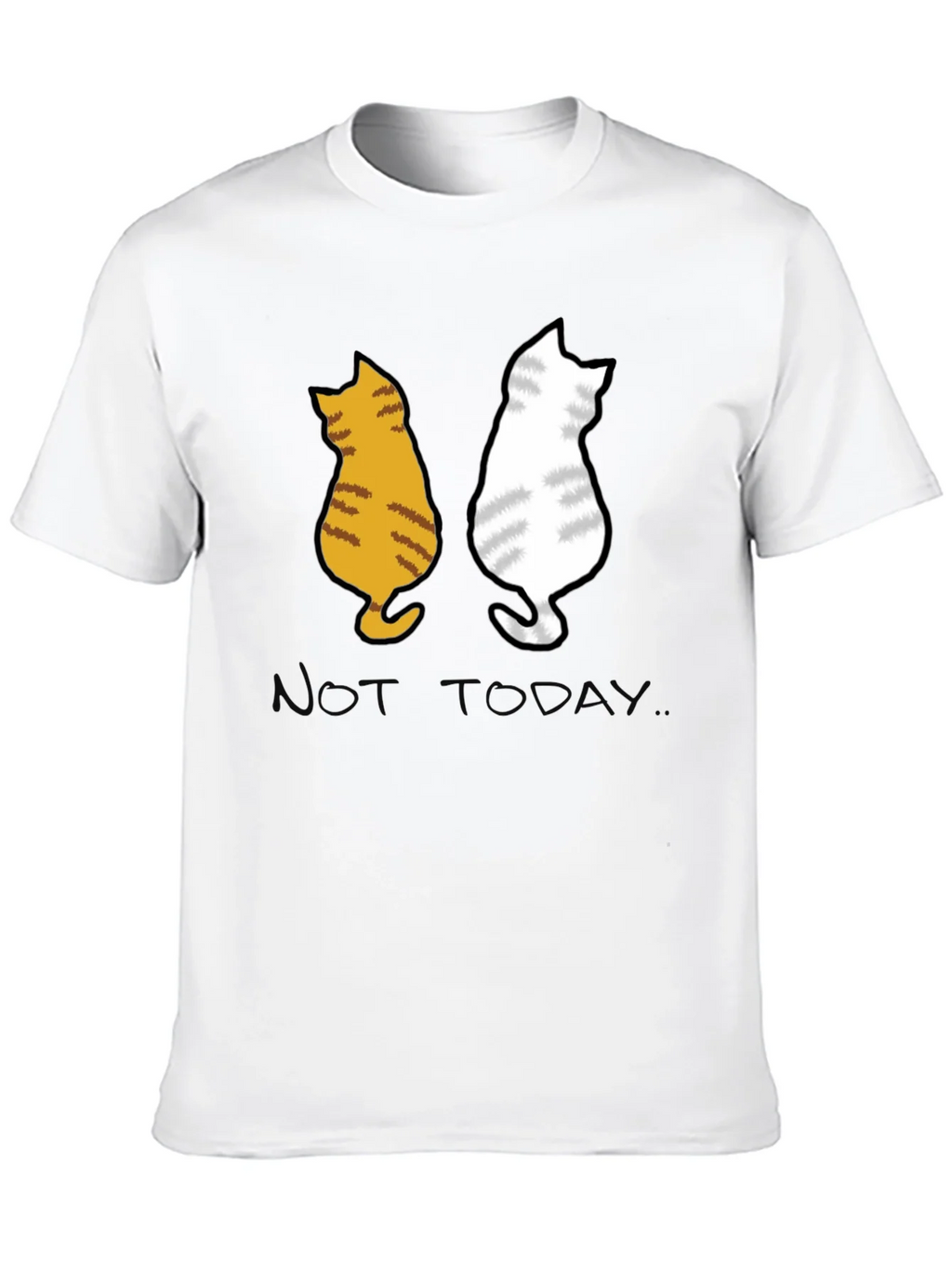 Two Cats Not Today Graphic Tee product image 7