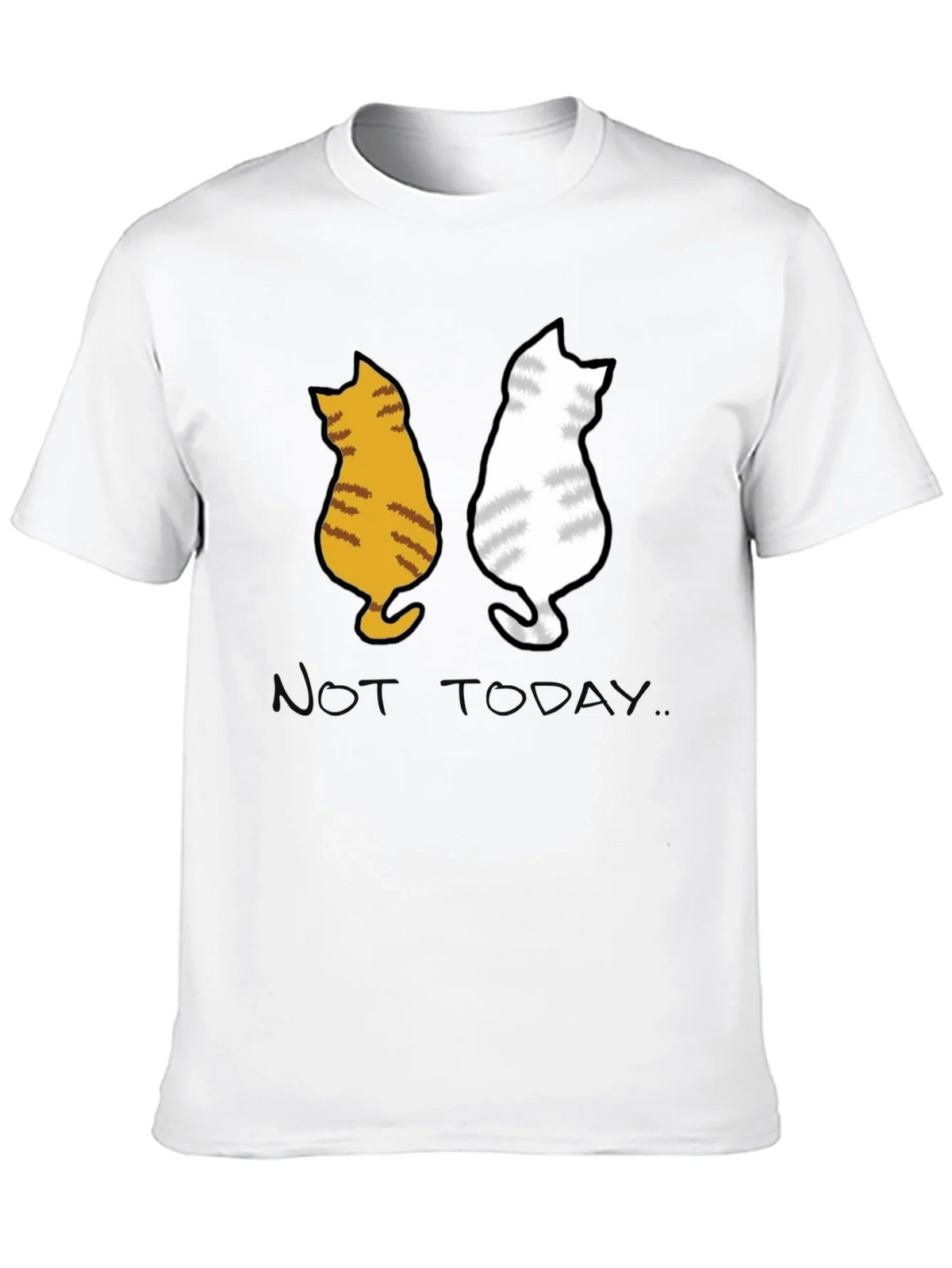 Two Cats Not Today Graphic Tee product image 7