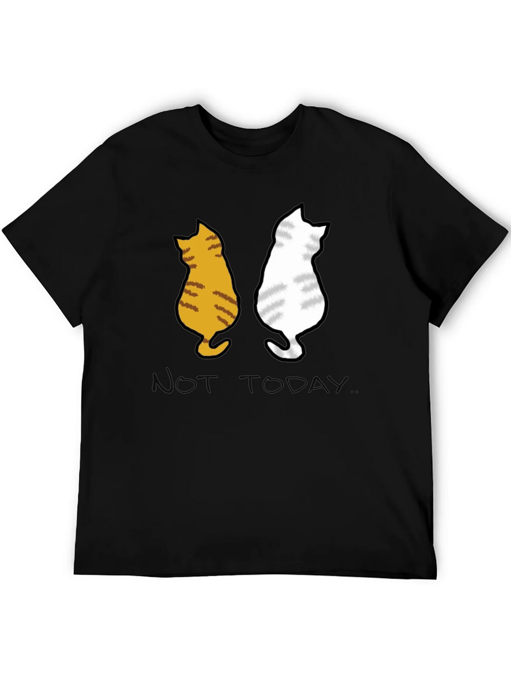 Two Cats Not Today Graphic Tee product image 4