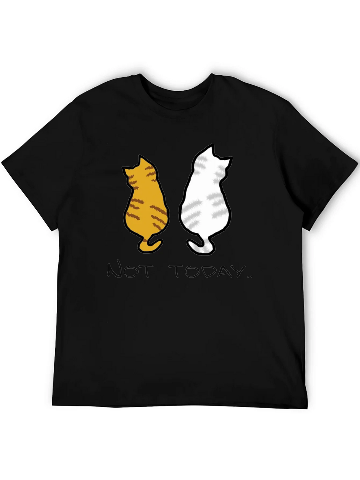 Two Cats Not Today Graphic Tee product image 4