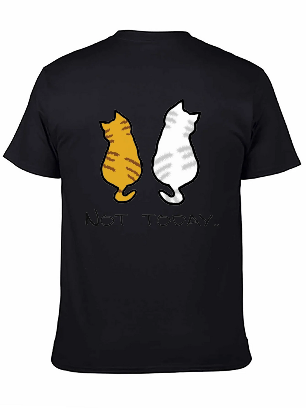 Two Cats Not Today Graphic Tee product image 3