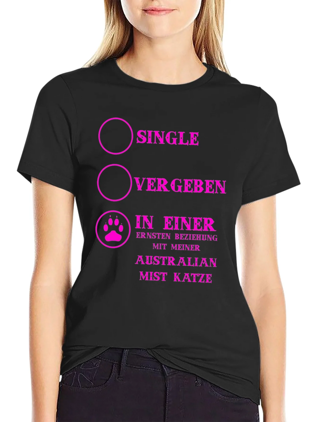 Single Taken Cat Lover T-Shirt product image 2