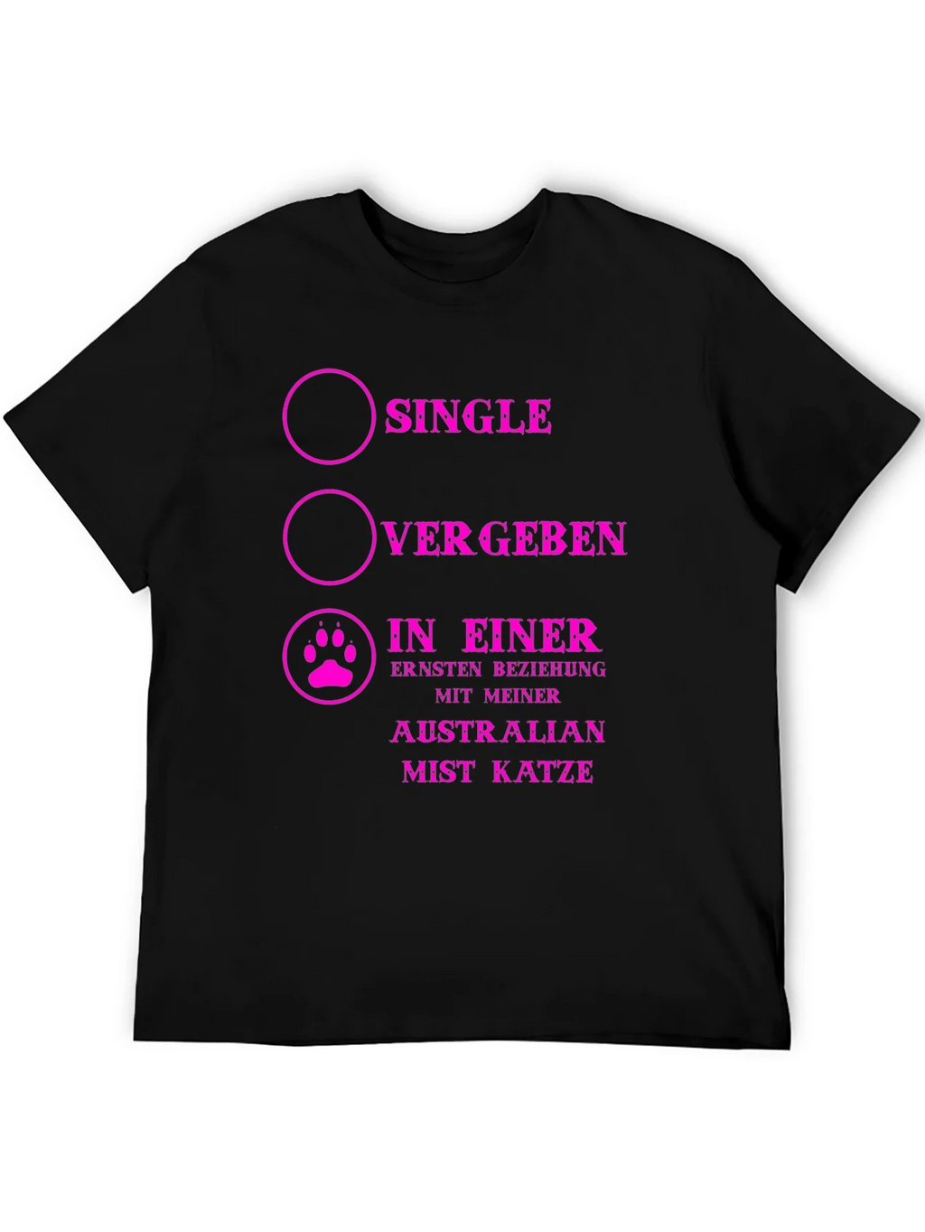 Single Taken Cat Lover T-Shirt product image 5
