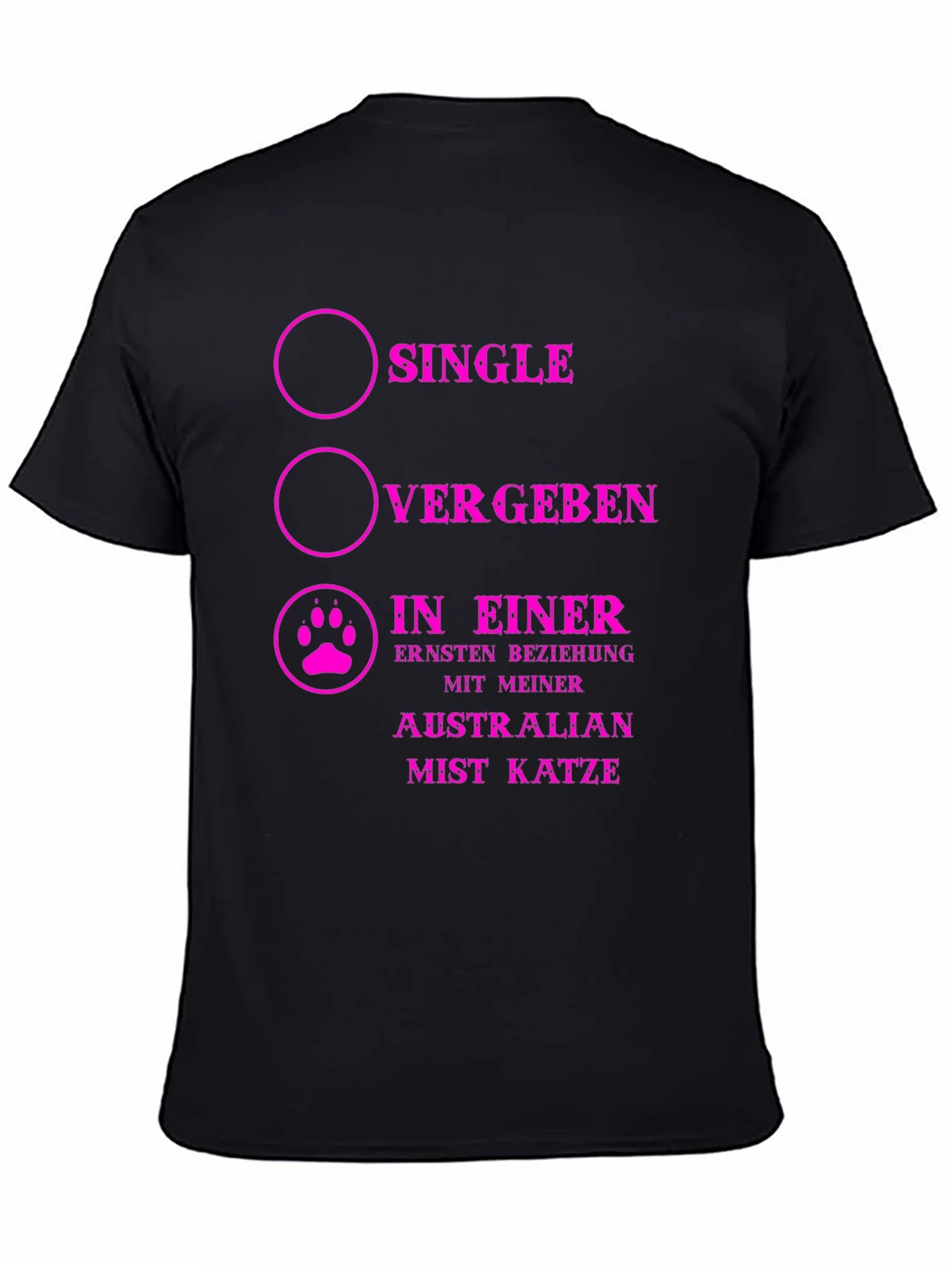 Single Taken Cat Lover T-Shirt product image 4