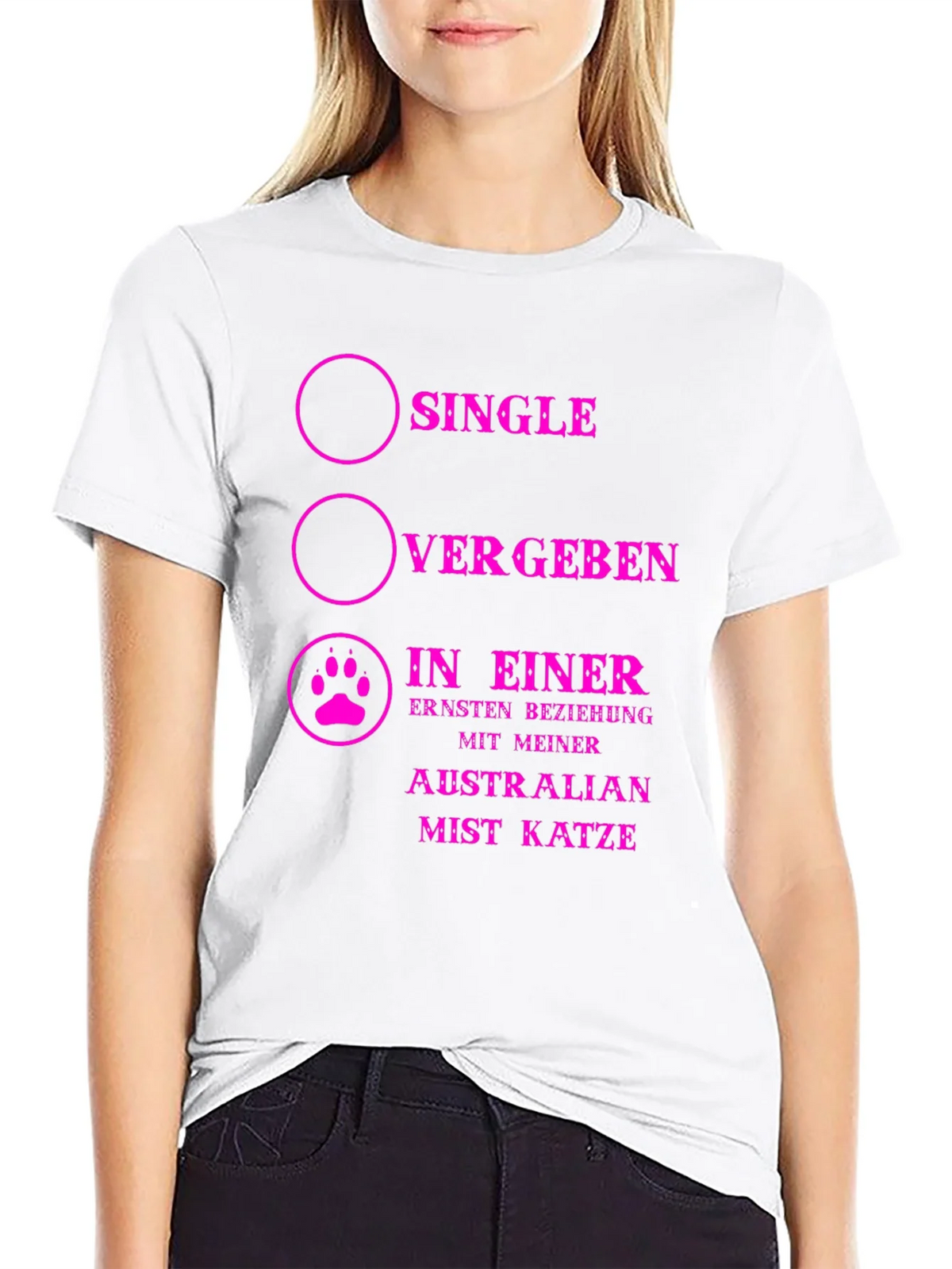Single Taken Cat Lover T-Shirt product image 8