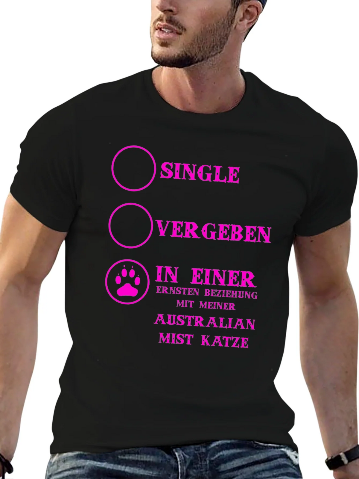 Single Taken Cat Lover T-Shirt product image 6