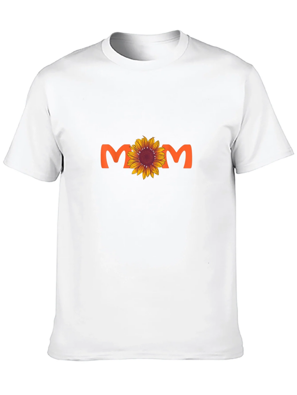 Sunflower Mom Graphic Tee - Black Cotton Blend T-Shirt product image 9