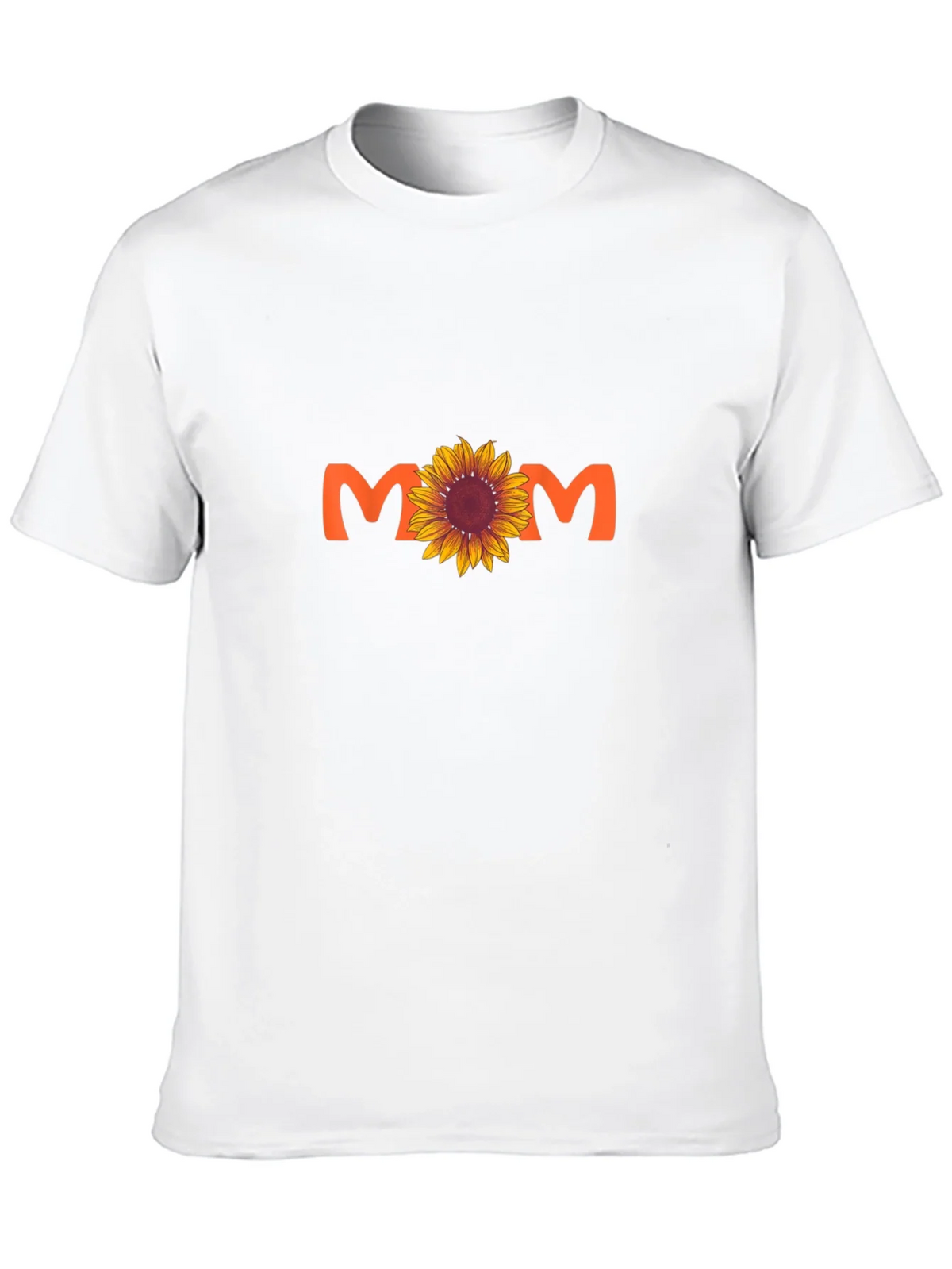 Sunflower Mom Graphic Tee - Black Cotton Blend T-Shirt product image 9