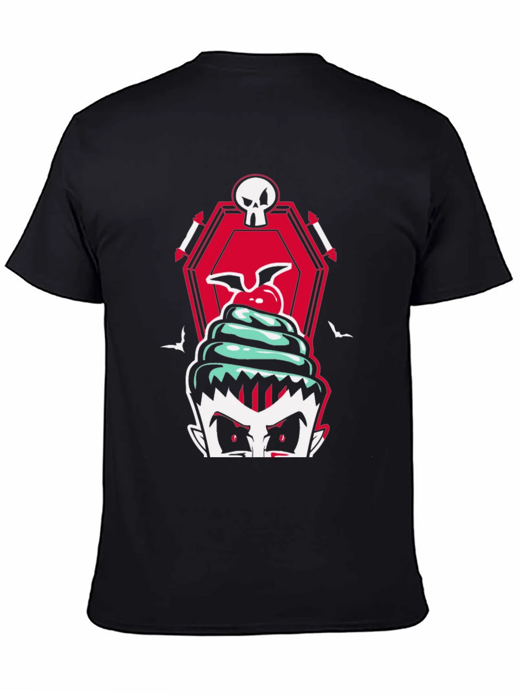 Vampire Cupcake T-Shirt - Spooky Treat! product image 4