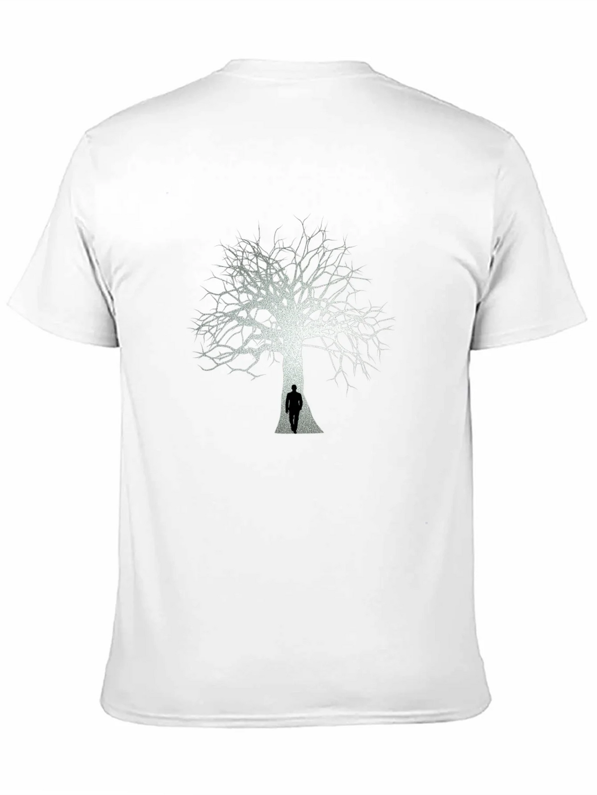Tree Silhouette Graphic Tee - Mens Black T-Shirt product image 10