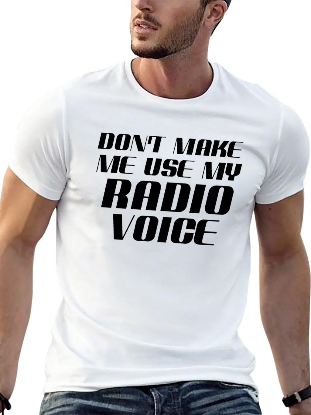 Radio Voice T-Shirt - Funny Slogan Tee product image 12