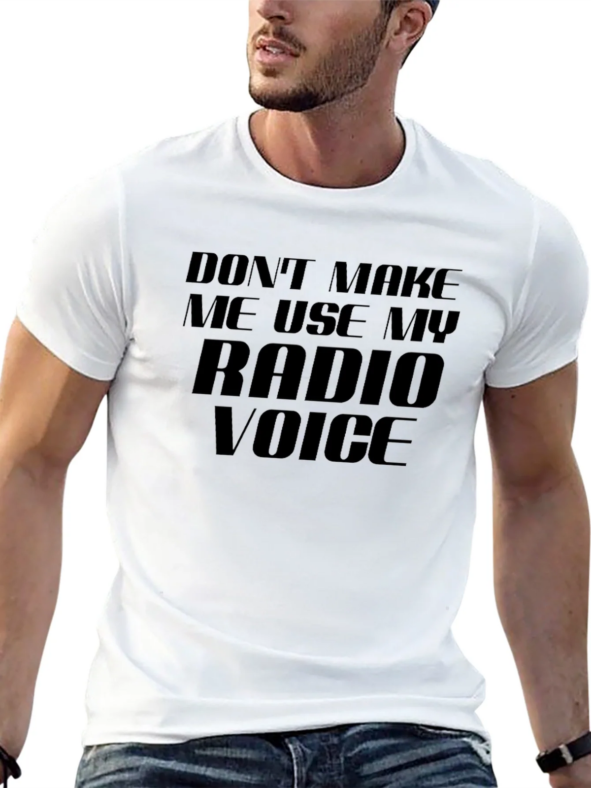 Radio Voice T-Shirt - Funny Slogan Tee product image 12