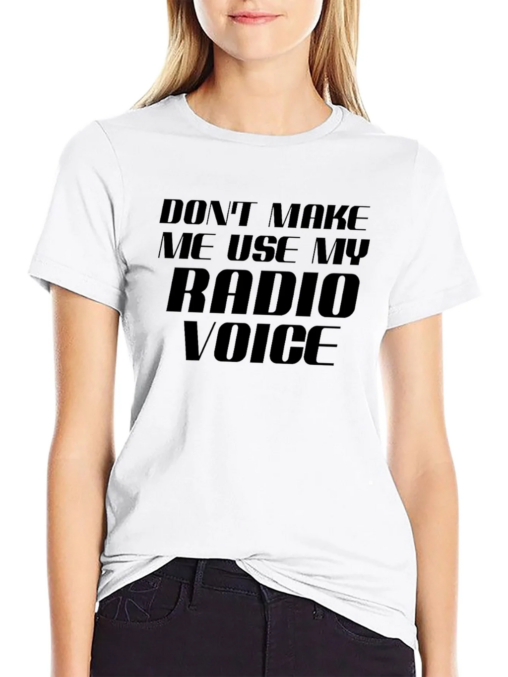 Radio Voice T-Shirt - Funny Slogan Tee product image 8