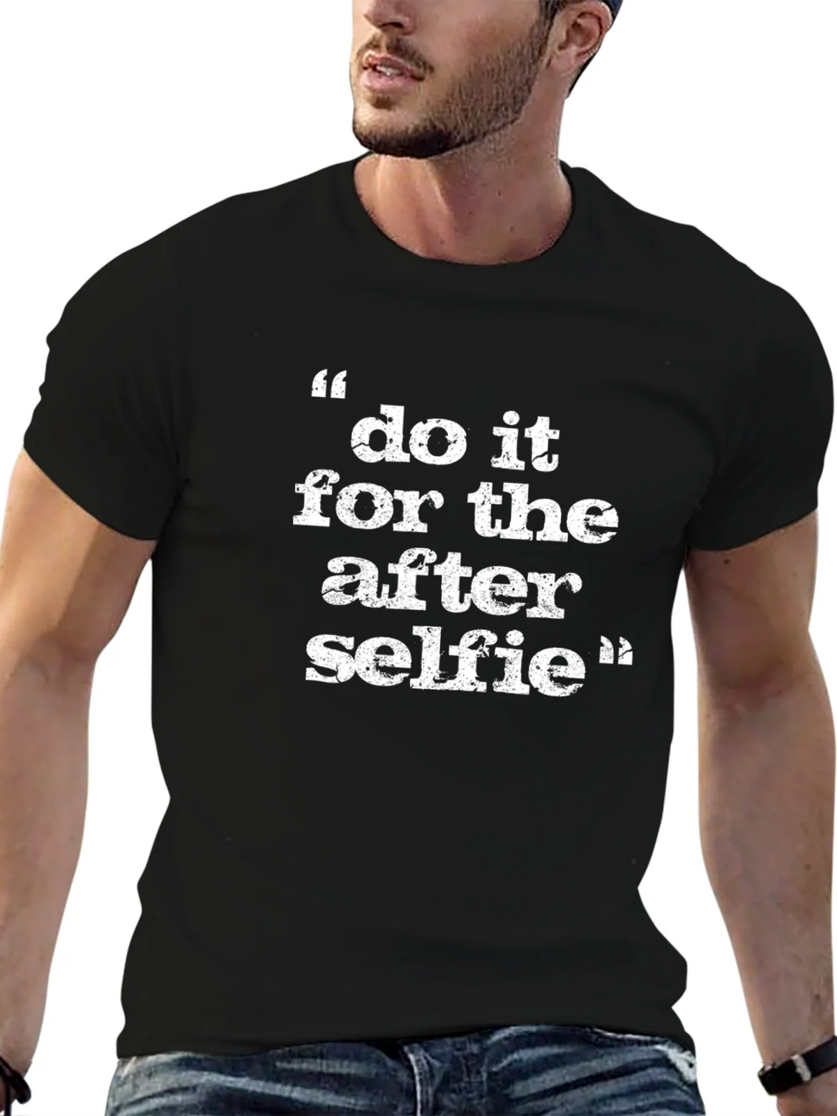 Do It For The After Selfie - Graphic T-Shirt product image 6