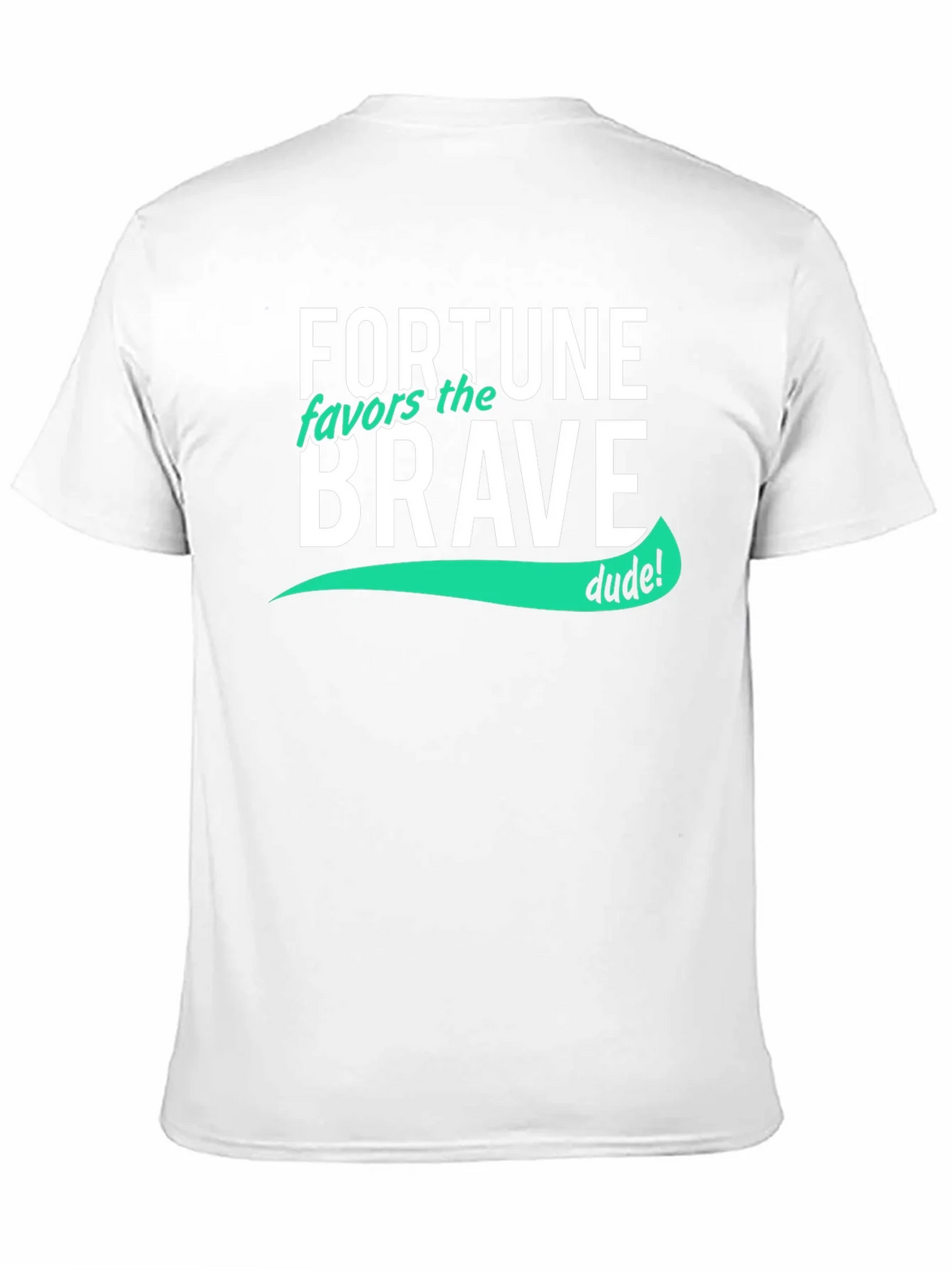 Fortune Favors the Brave T-Shirt - Cool Graphic Tee product image 10