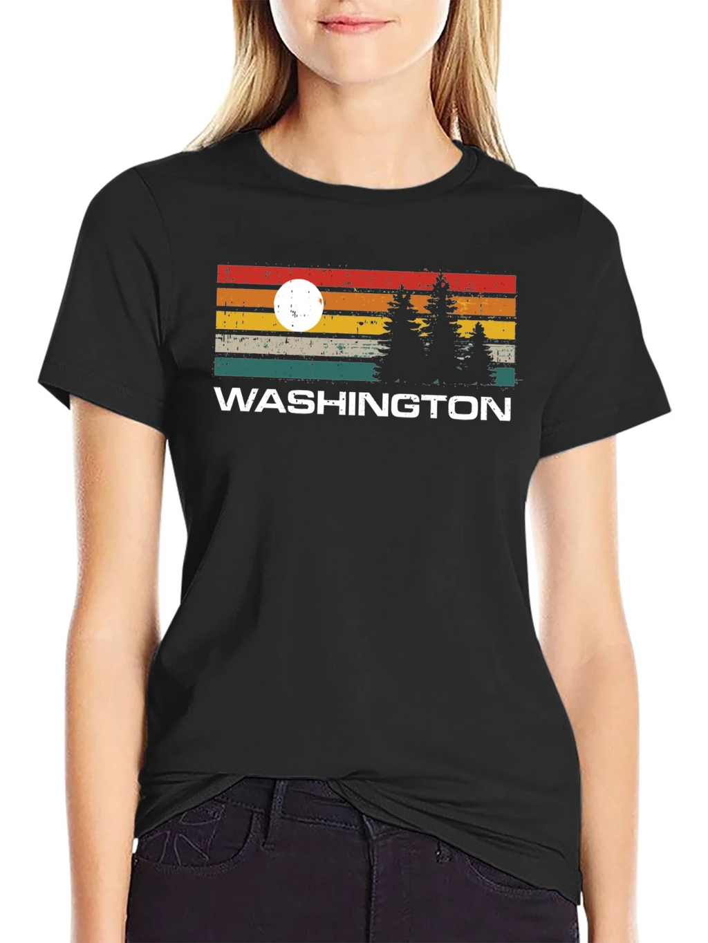 Vintage Washington State T-Shirt product image 2