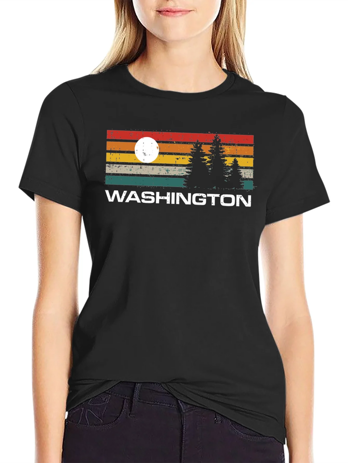 Vintage Washington State T-Shirt product image 2