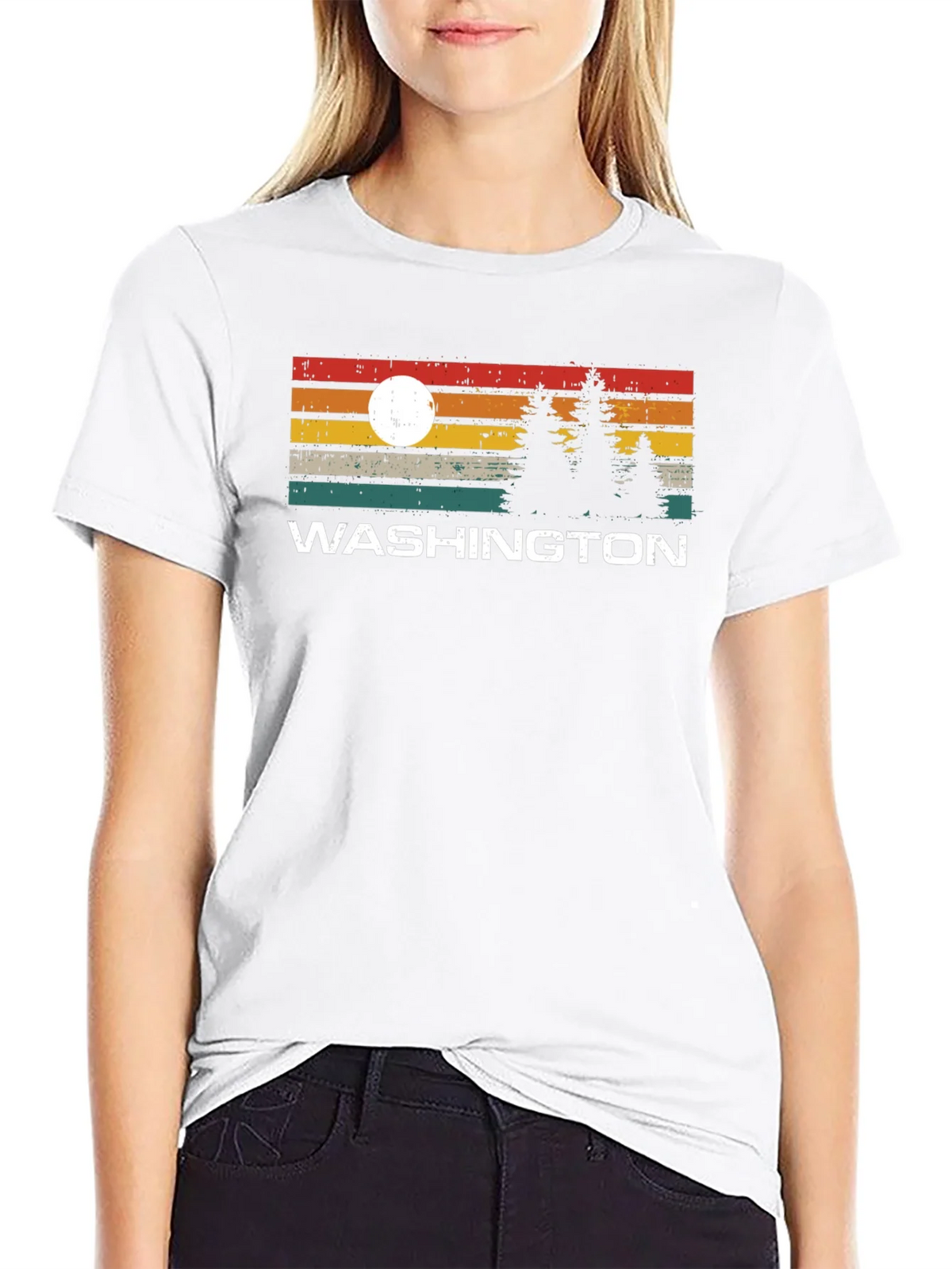 Vintage Washington State T-Shirt product image 8