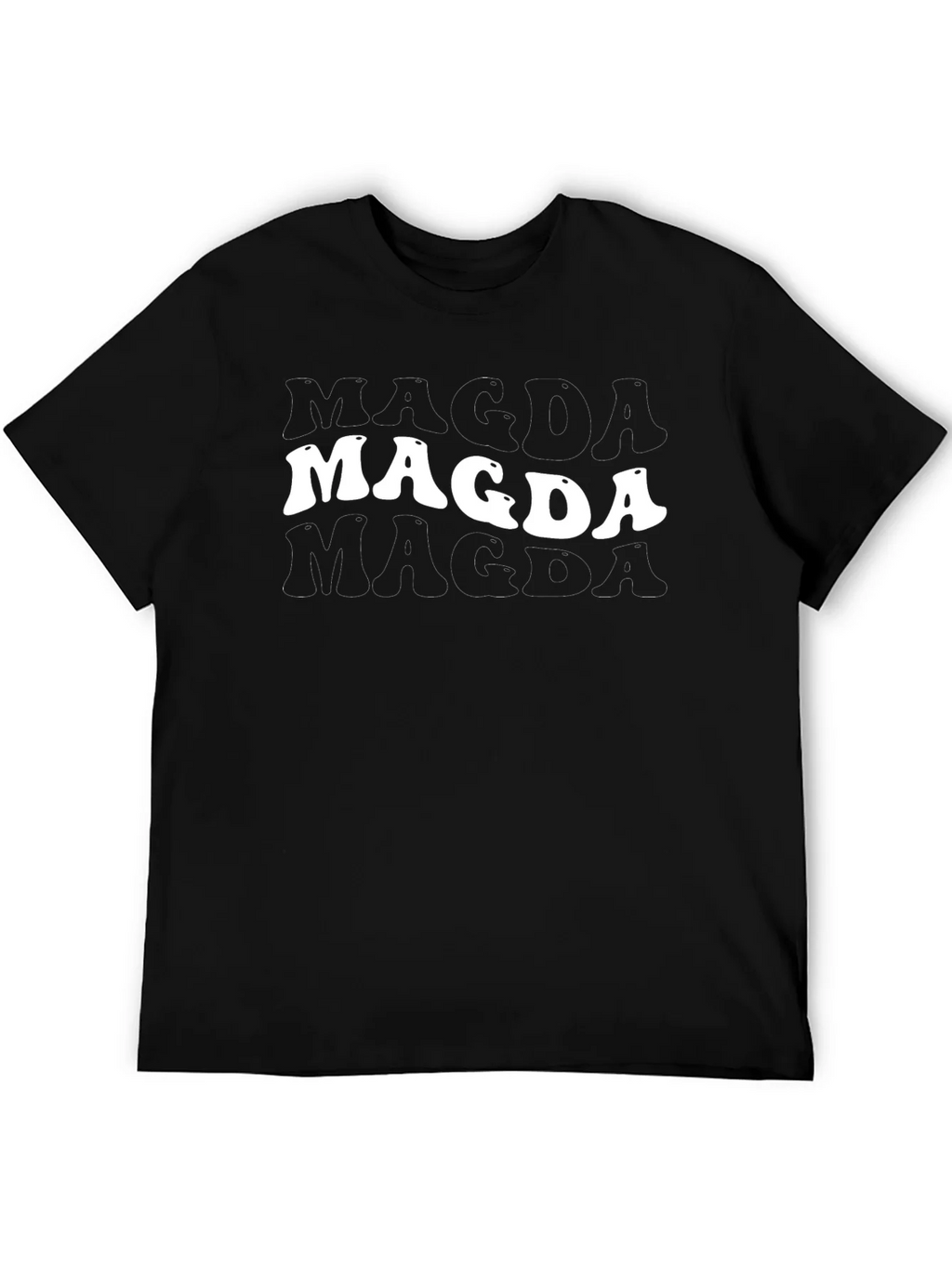 Magda T-Shirt - Retro Text Graphic Tee product image 5