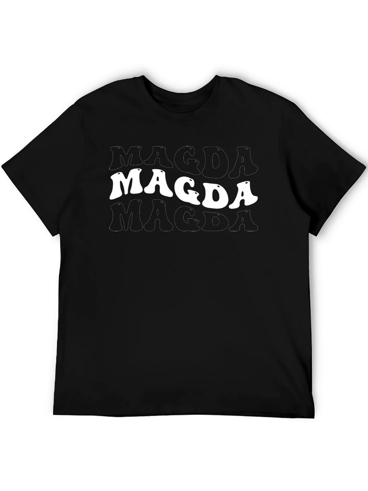 Magda T-Shirt - Retro Text Graphic Tee product image 5