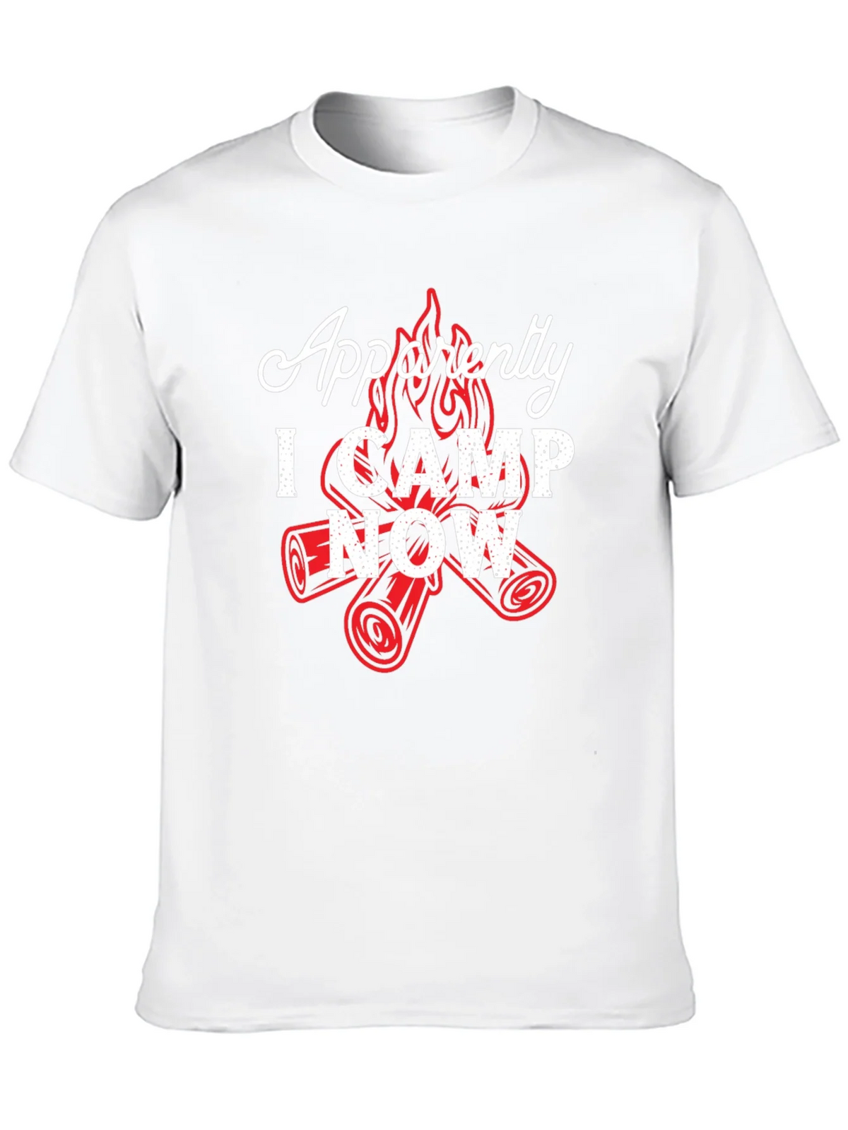 Apparently I Camp Now T-Shirt - Funny Camping Tee product image 9