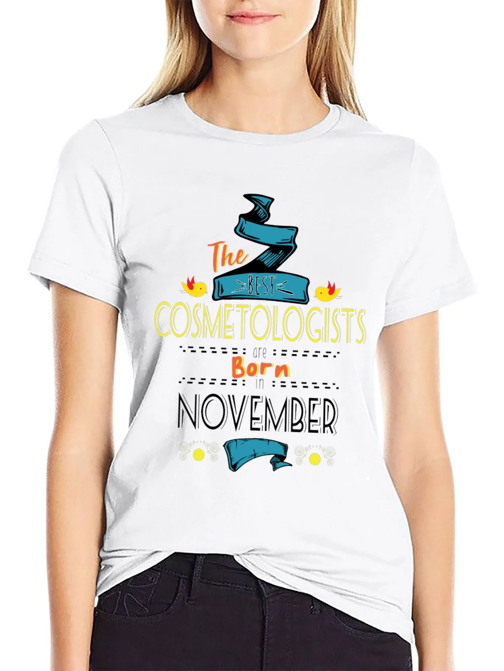 Best Cosmetologists Born In November T-Shirt product image 8