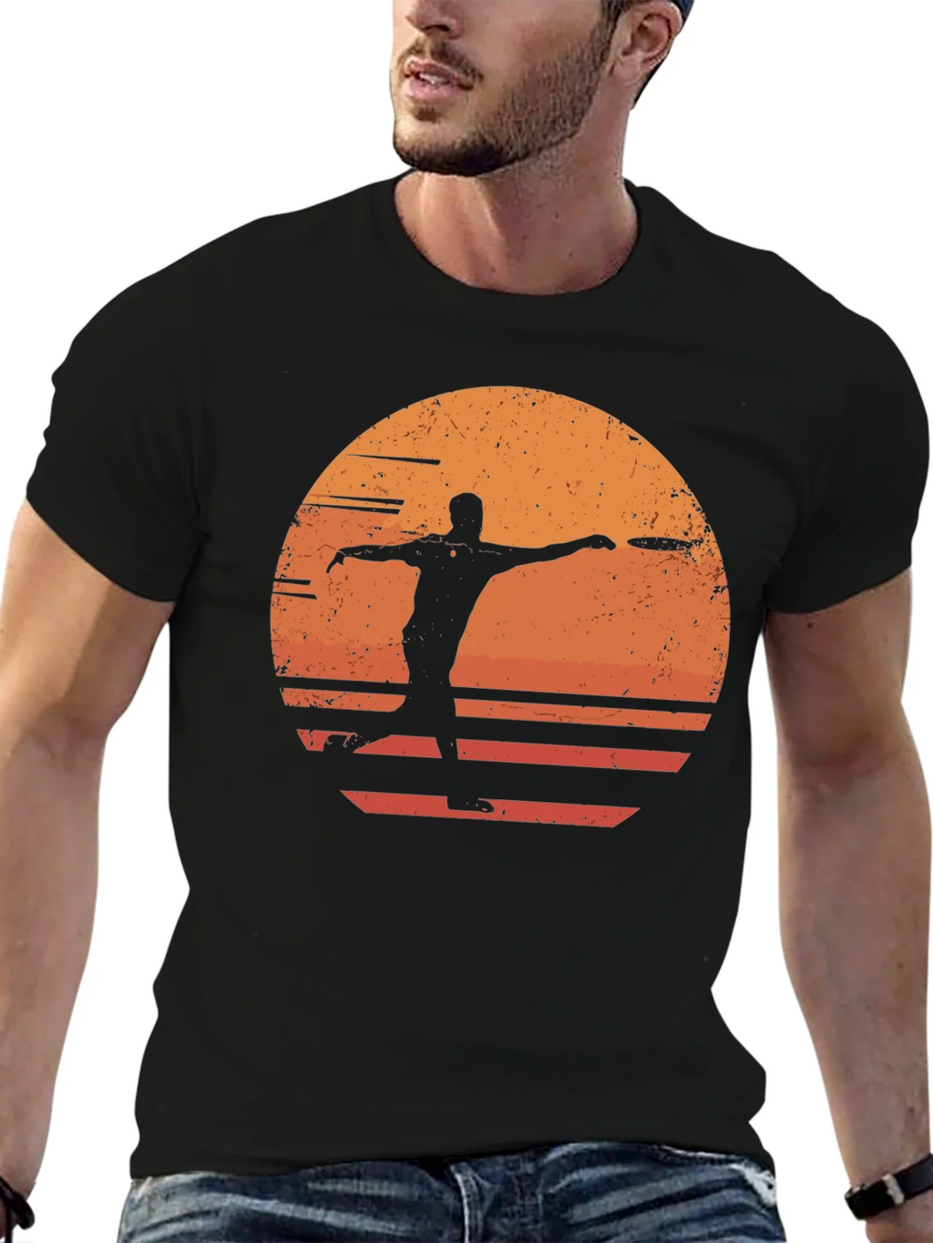 Sunset Disc Golf T-Shirt product image 6