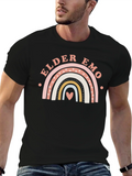 Elder Emo Rainbow Graphic T-Shirt product image 1