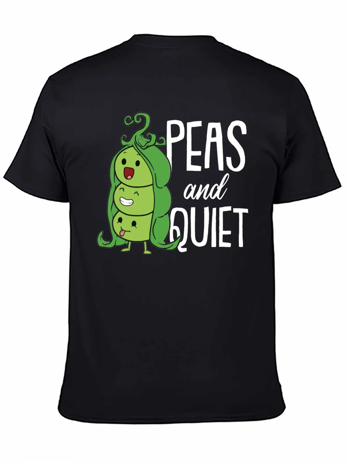 Peas and Quiet Graphic T-Shirt product image 4