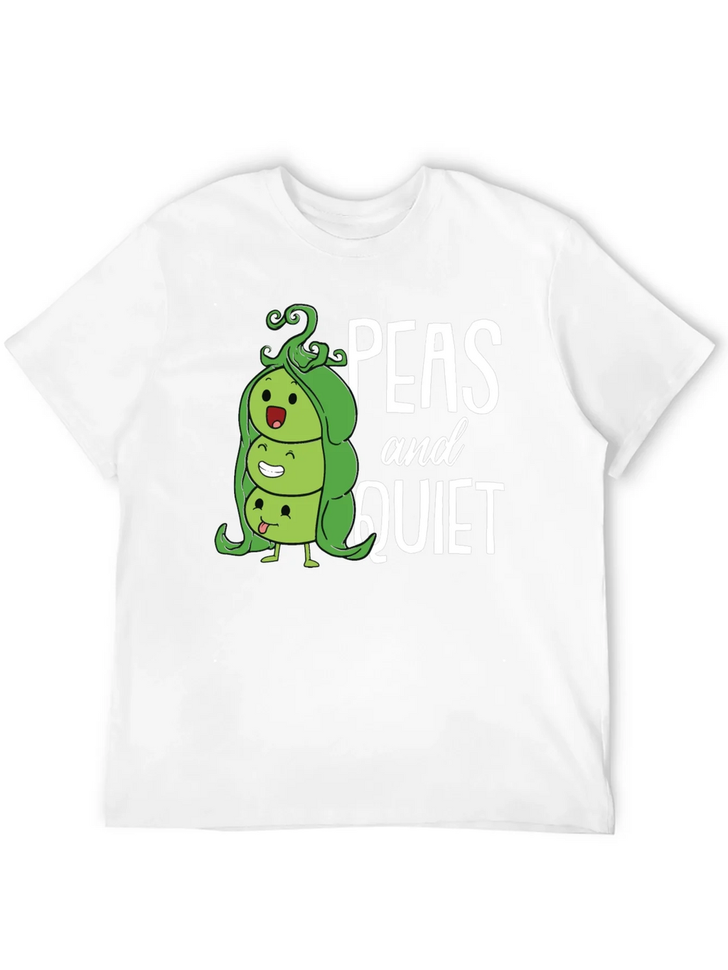 Peas and Quiet Graphic T-Shirt product image 11