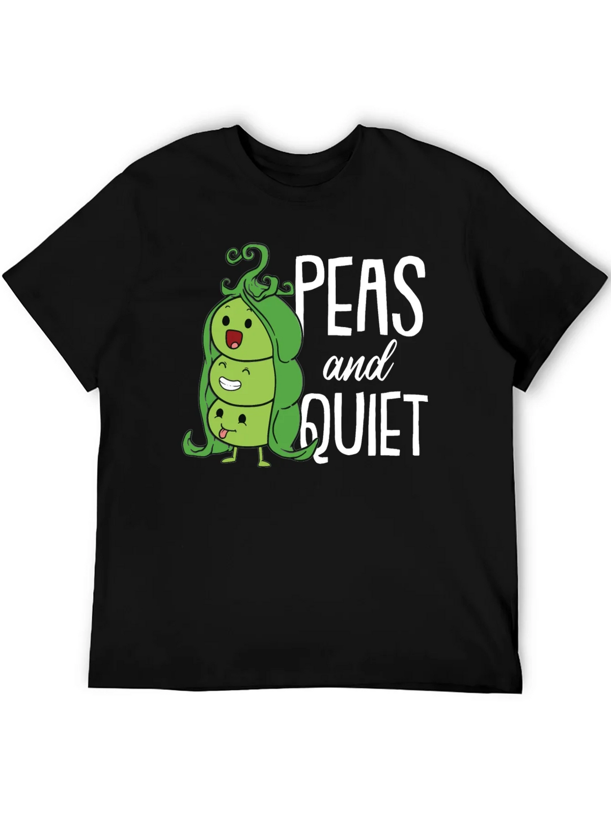 Peas and Quiet Graphic T-Shirt product image 5