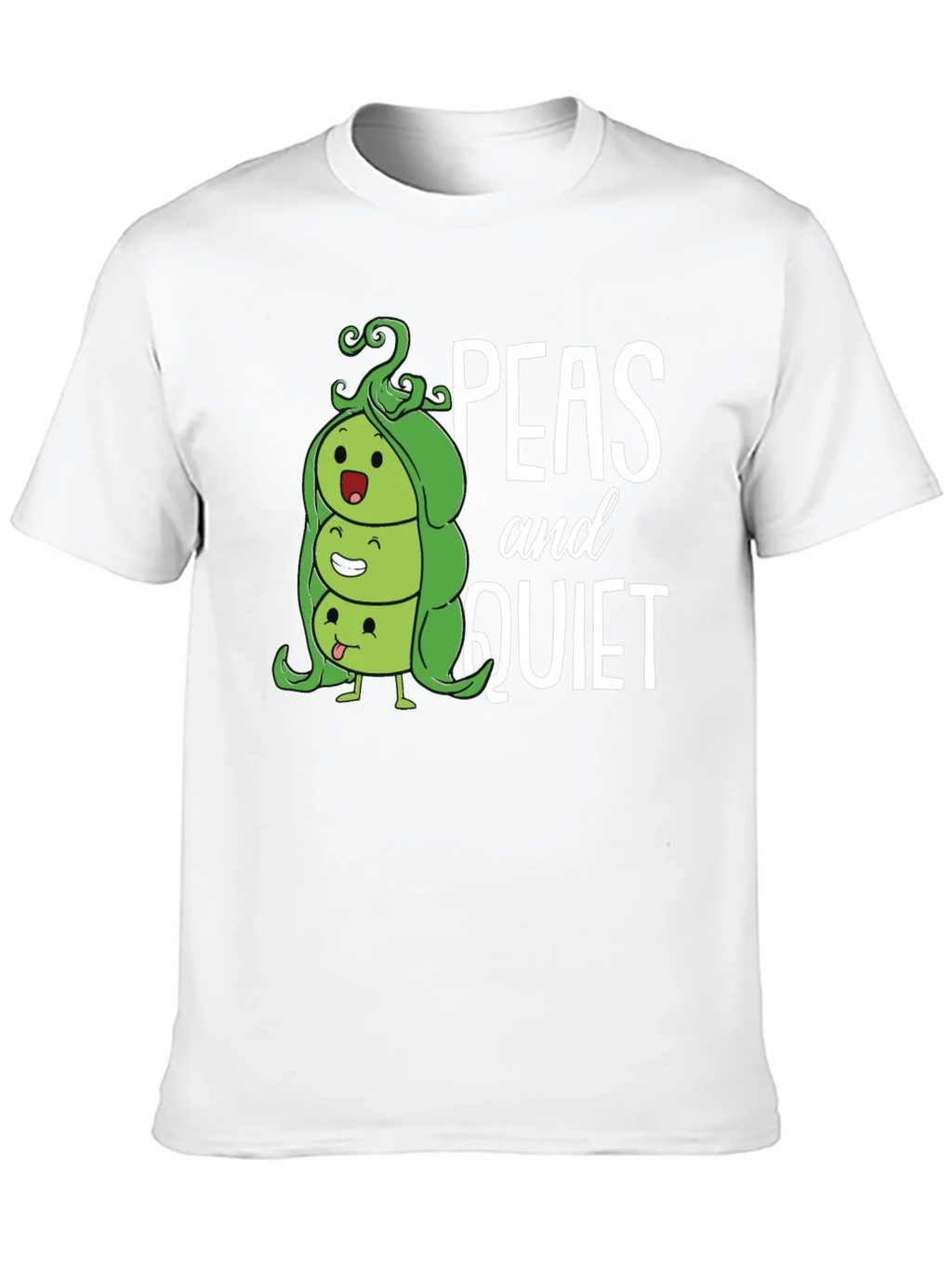 Peas and Quiet Graphic T-Shirt product image 9