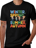 Seasons Graphic Tee - Winter Spring Summer Autumn product image 1