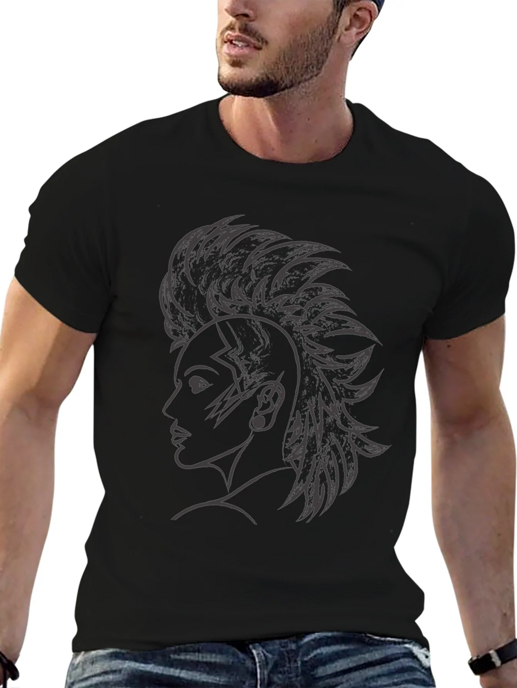 Edgy Graphic Tee - Punk Style product image 6
