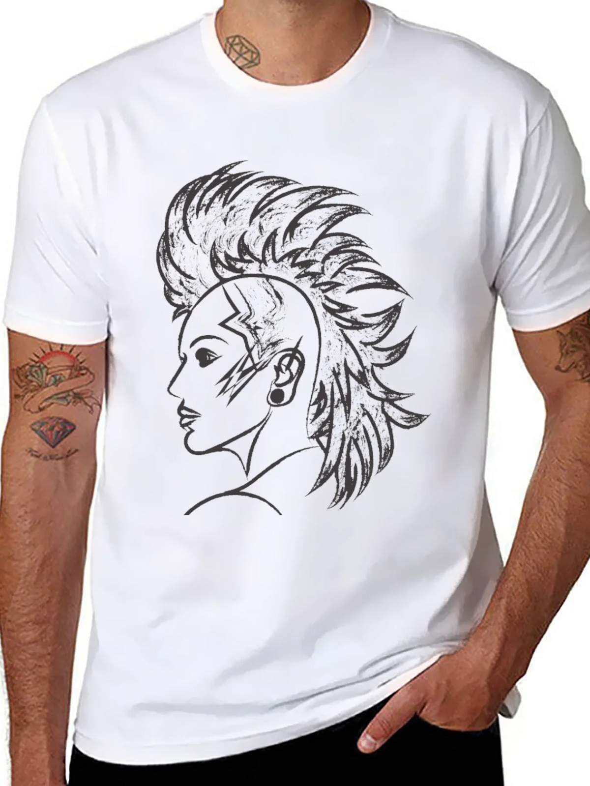 Edgy Graphic Tee - Punk Style product image 7