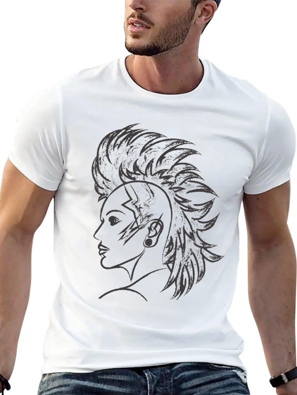 Edgy Graphic Tee - Punk Style product image 11