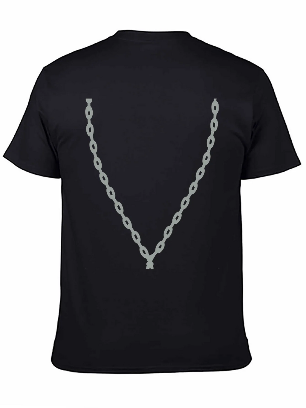 Chain Print Black T-Shirt product image 4