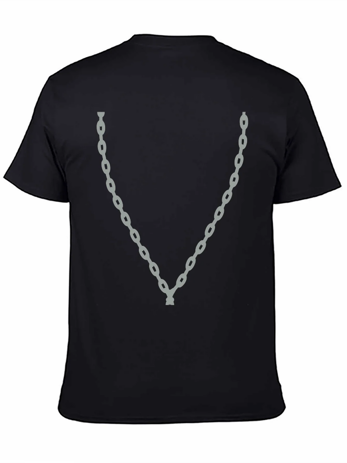 Chain Print Black T-Shirt product image 4