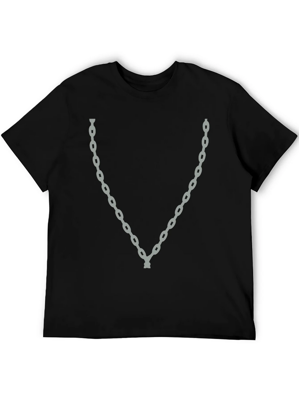 Chain Print Black T-Shirt product image 5