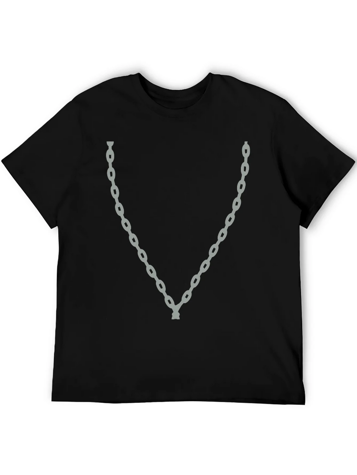 Chain Print Black T-Shirt product image 5