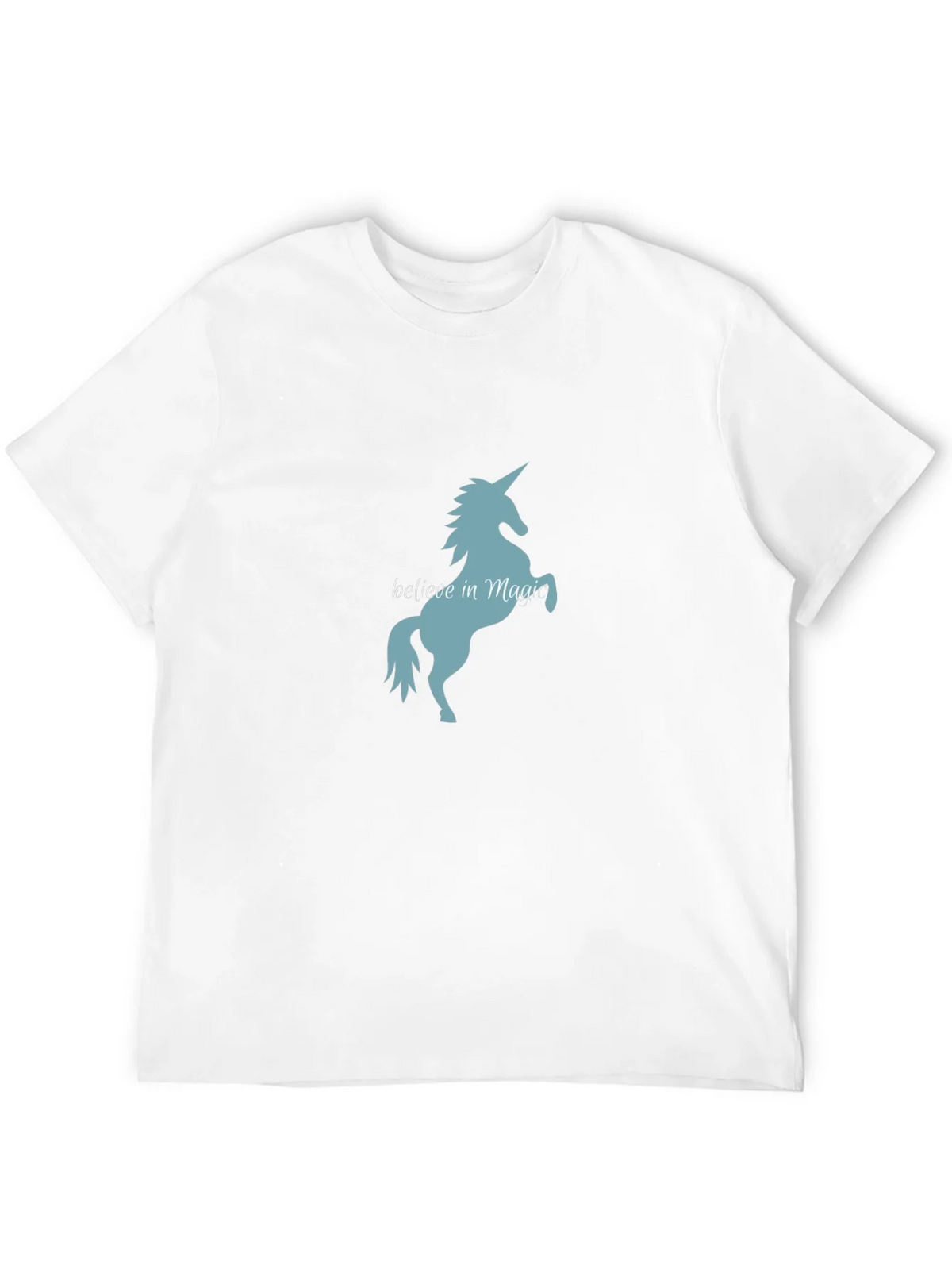Believe in Magic Unicorn T-Shirt - Black Tee product image 11
