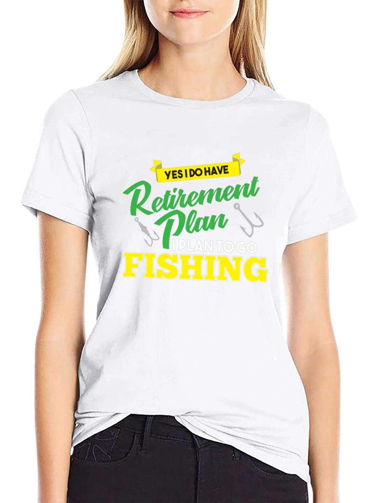 Retirement Plan Fishing T-Shirt - Black product image 8