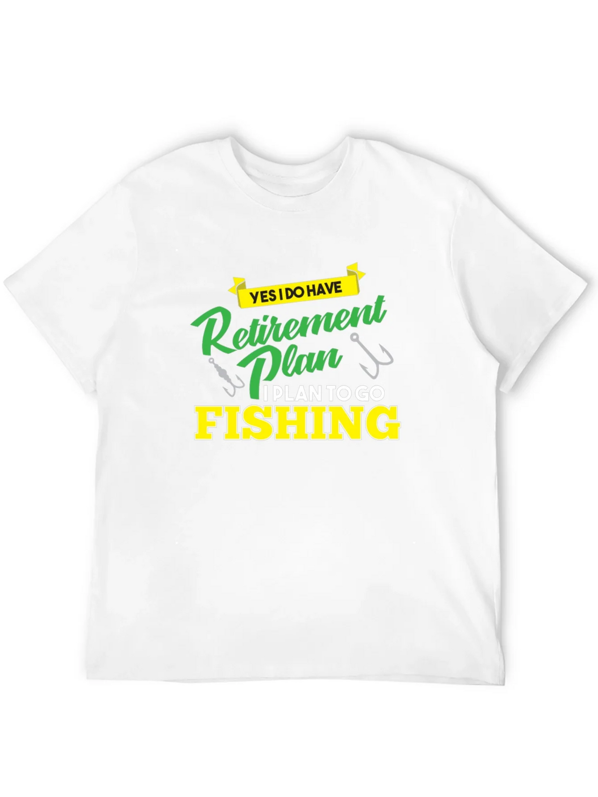 Retirement Plan Fishing T-Shirt - Black product image 11