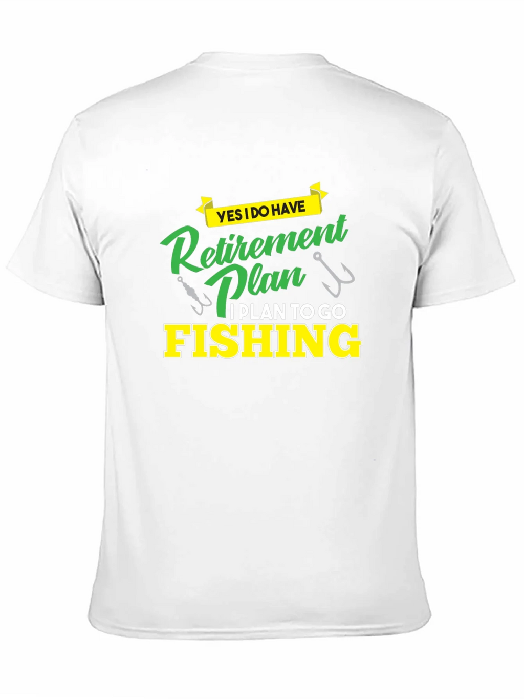 Retirement Plan Fishing T-Shirt - Black product image 10