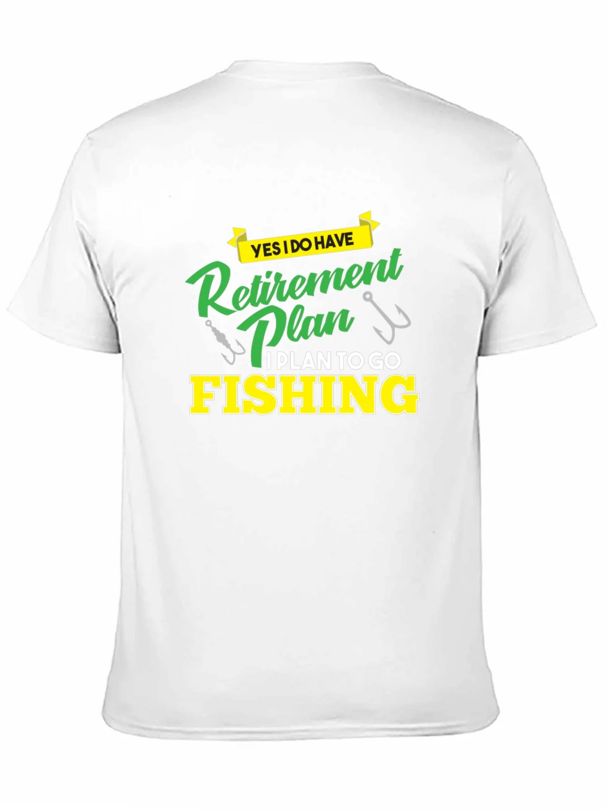 Retirement Plan Fishing T-Shirt - Black product image 10