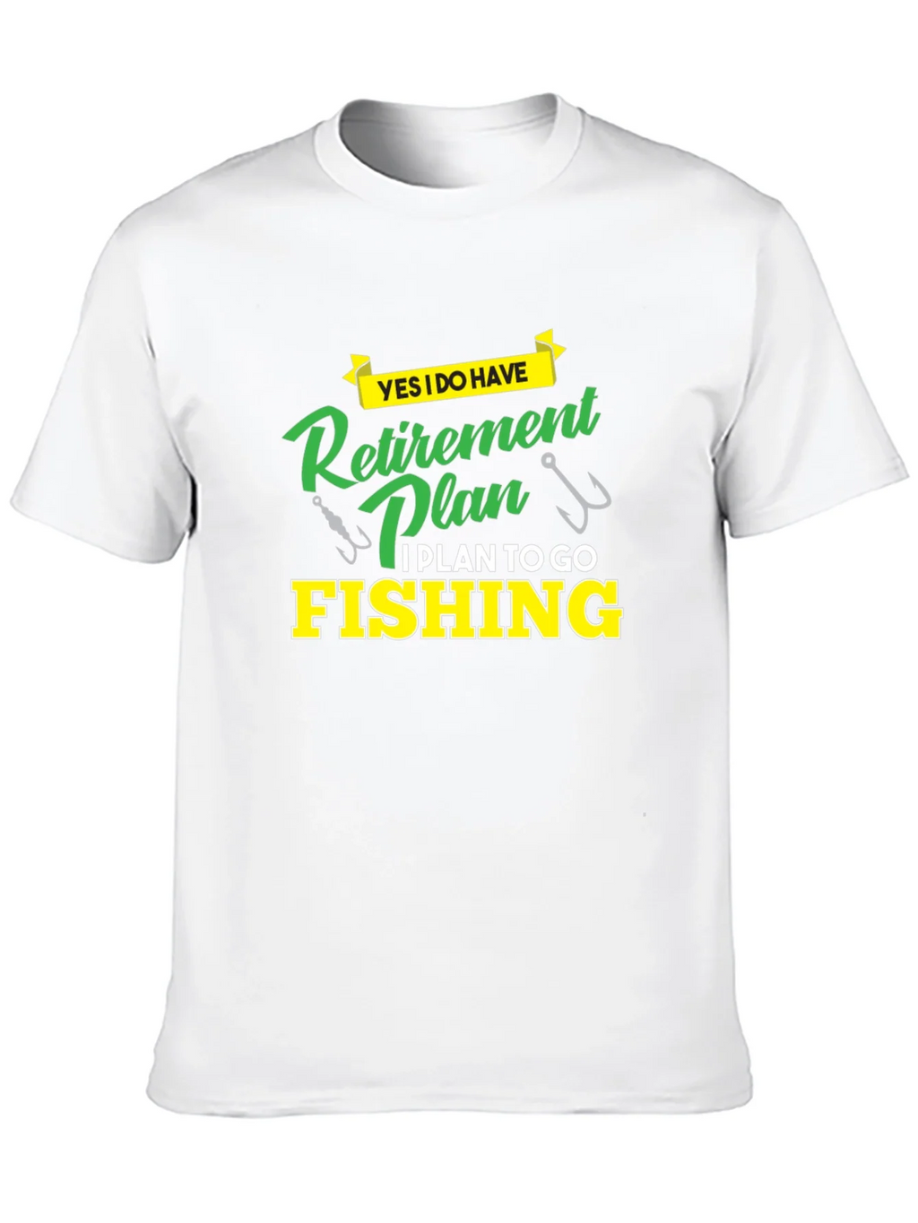 Retirement Plan Fishing T-Shirt - Black product image 9