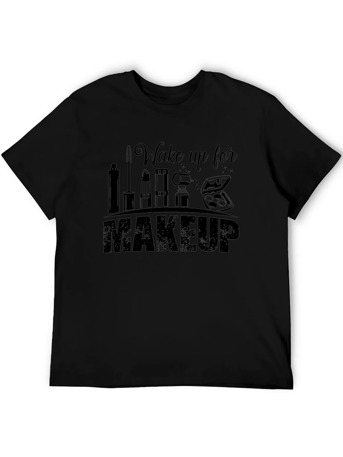 Wake Up for Makeup Graphic T-Shirt - Unisex Style product image 5