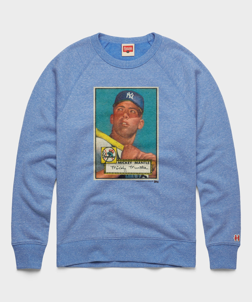 1952 Topps Baseball Mickey Mantle Yankees Crewneck product image 1