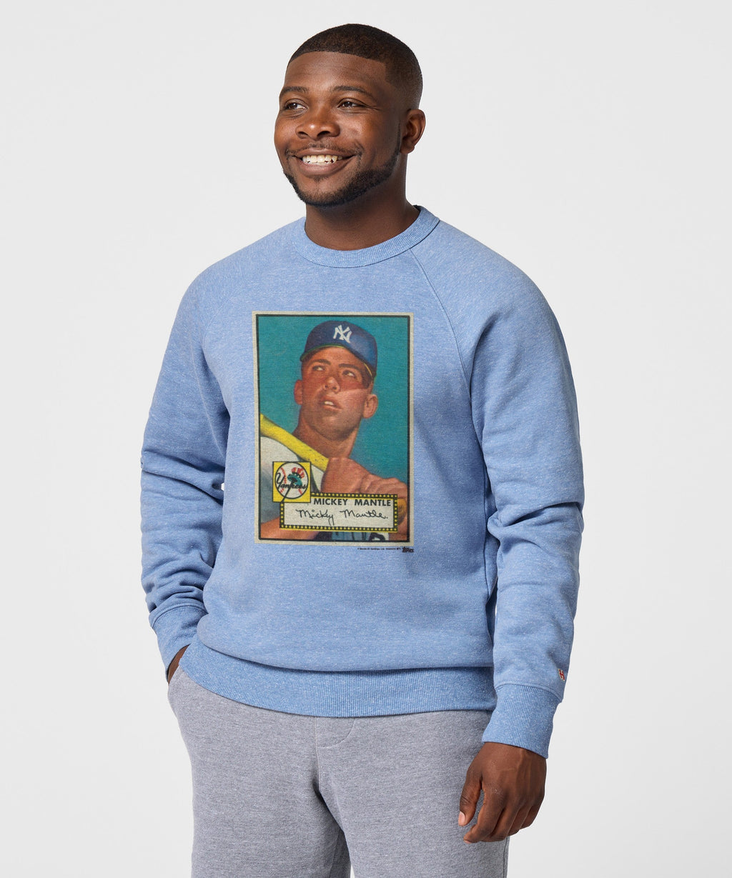 1952 Topps Baseball Mickey Mantle Yankees Crewneck product image 3