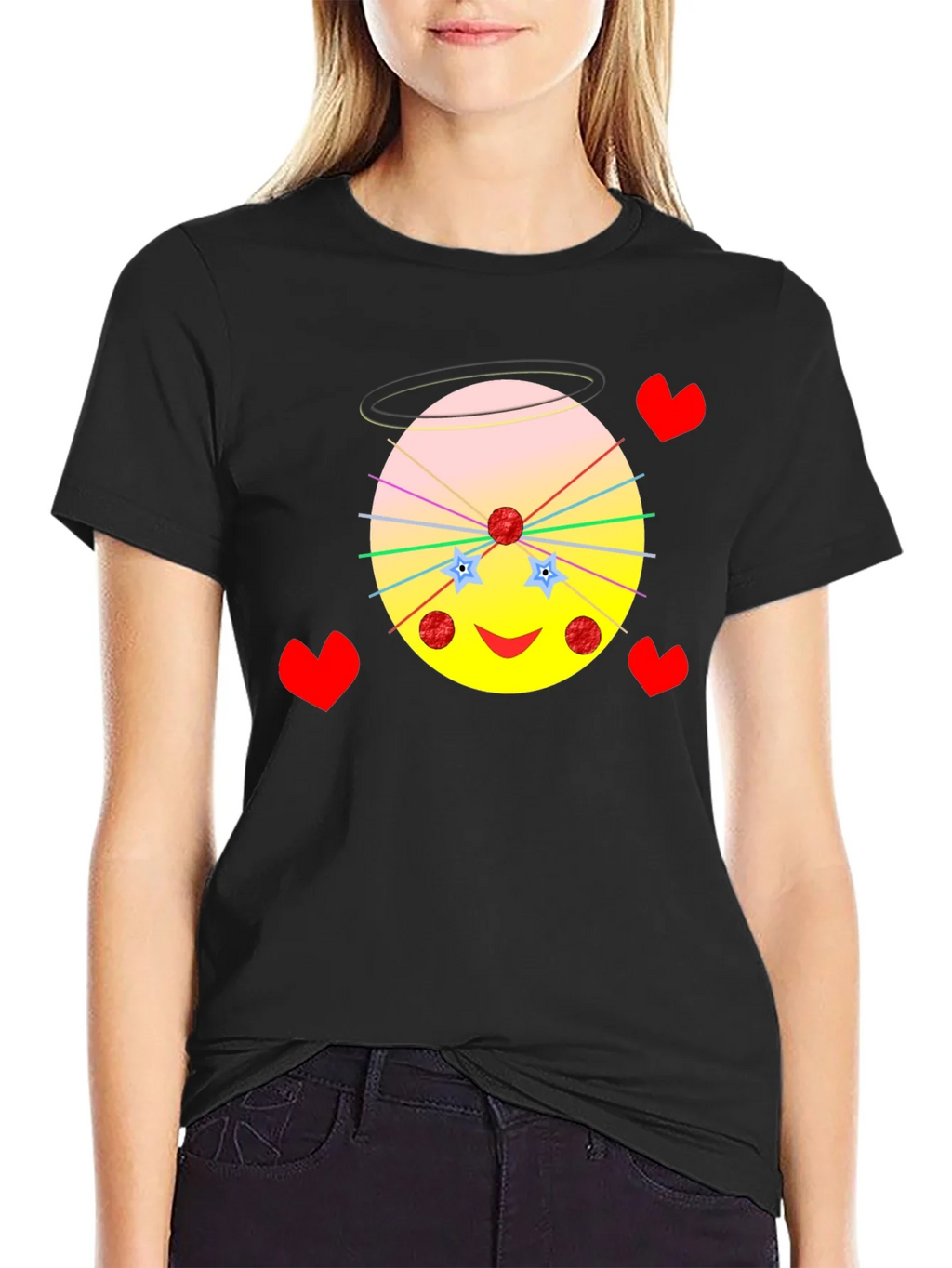Whimsical Cartoon Graphic Tee - Unique Design product image 2